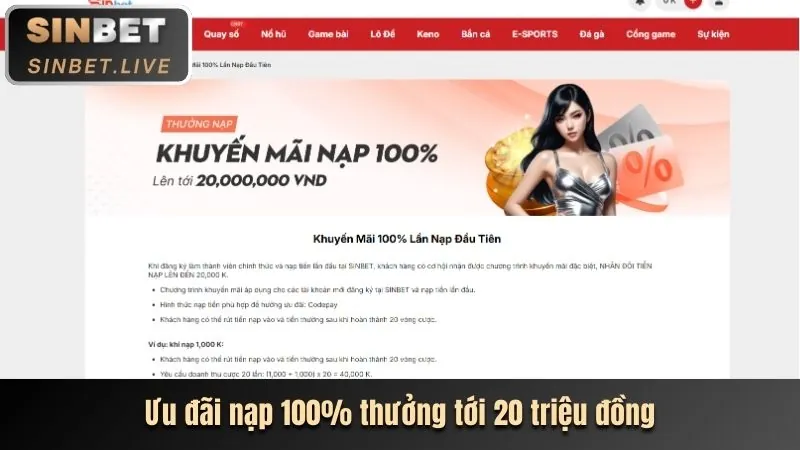 Khuyến mãi chào mừng 88sgame